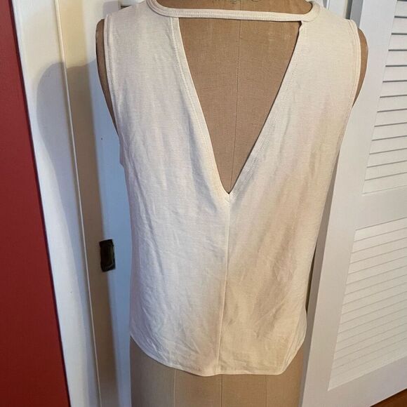 BEYOND YOGA | everybody matters cream tank top S - Picture 5 of 8